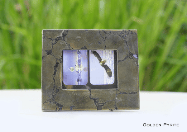 GOLDEN PYRITE PHOTO FRAME
