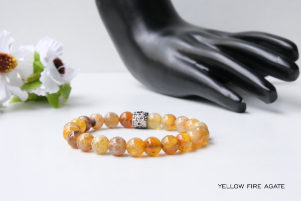 YELLOW FIRE AGATE