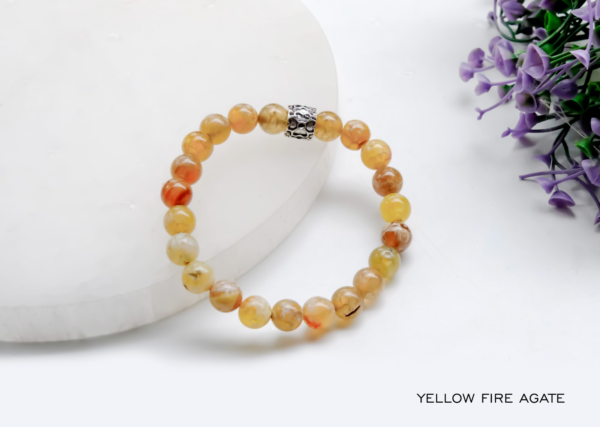 YELLOW FIRE AGATE